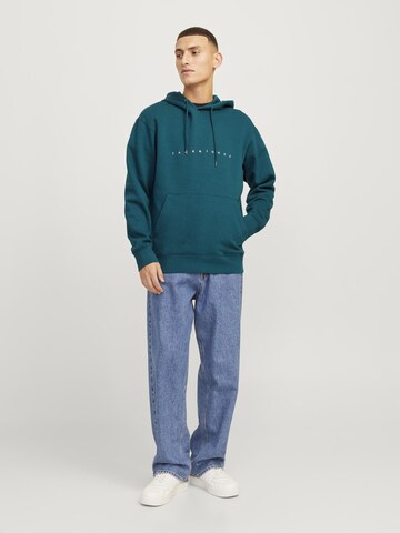 JACK & JONES Sweatshirt 'JJEStar' in Green