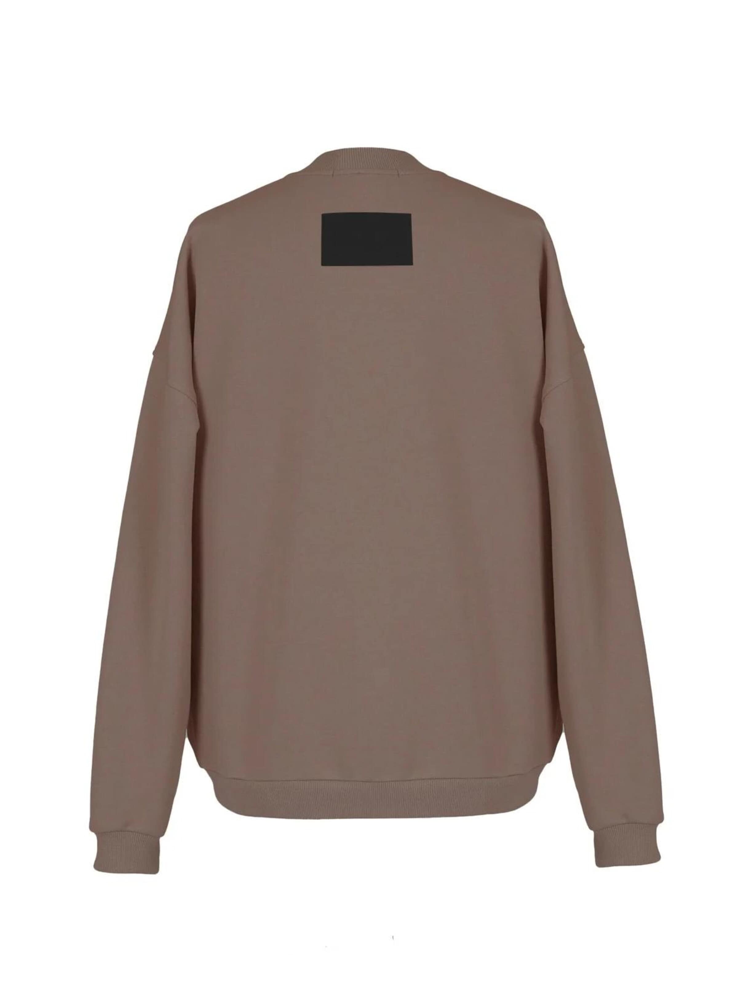 OPRA Oversized trui 'Opra Bluza Dresowa Nestie Kakao' in Bruin