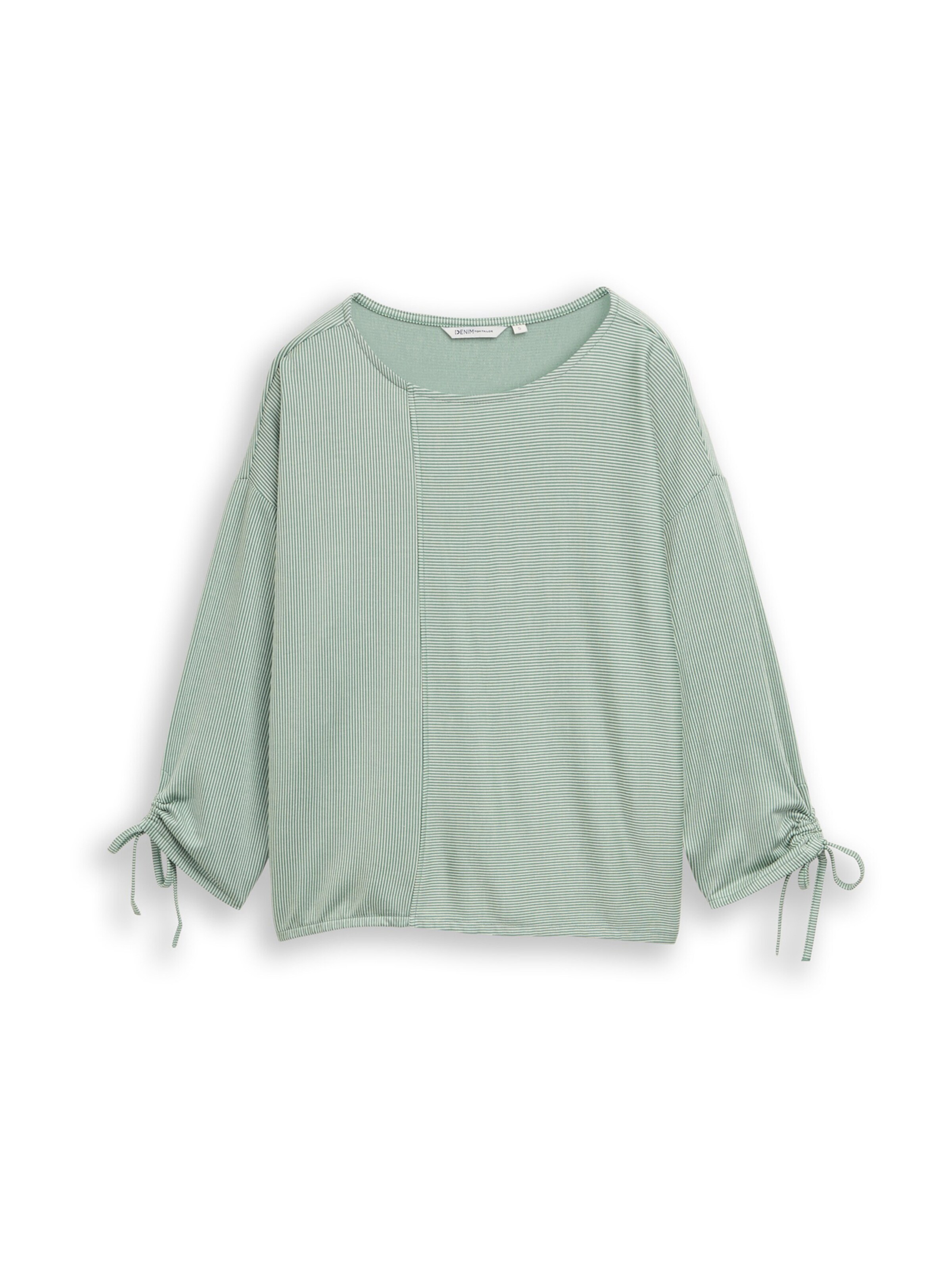 TOM TAILOR DENIM Футболка в Зеленый: спереди