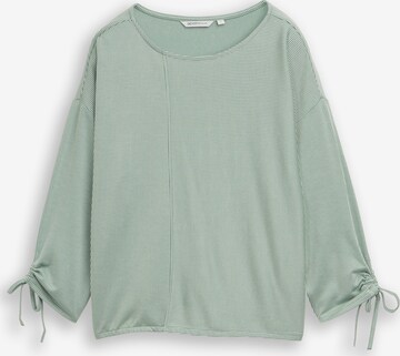 TOM TAILOR DENIM Футболка в Зеленый: спереди