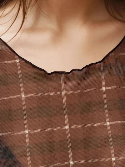 Hiccup Shirt in Brown / Chocolate / White, Item view