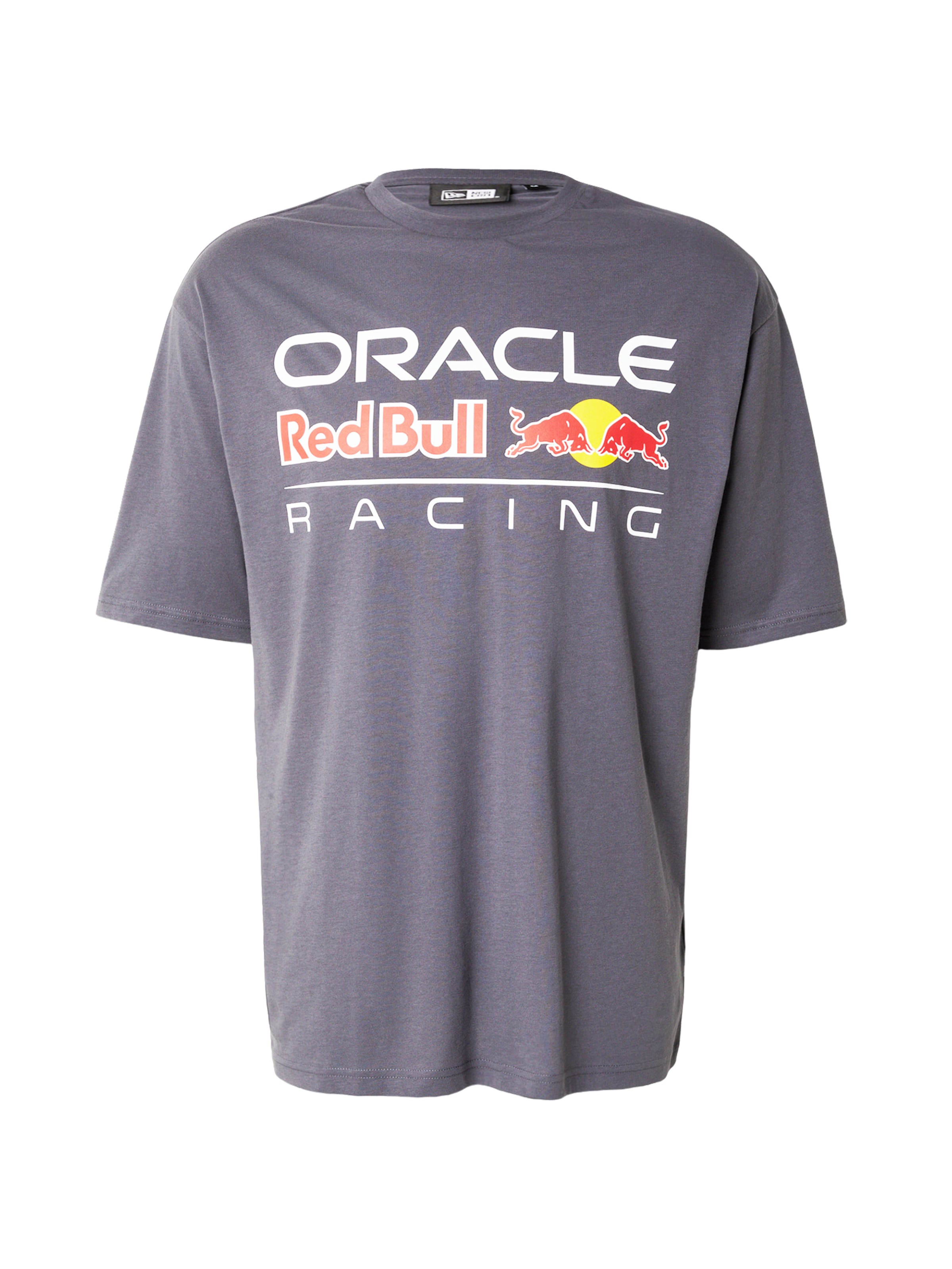 NEW ERA Shirt 'RBULLF1' in XS in Yellow / Basalt grey / Orange / White, Item view