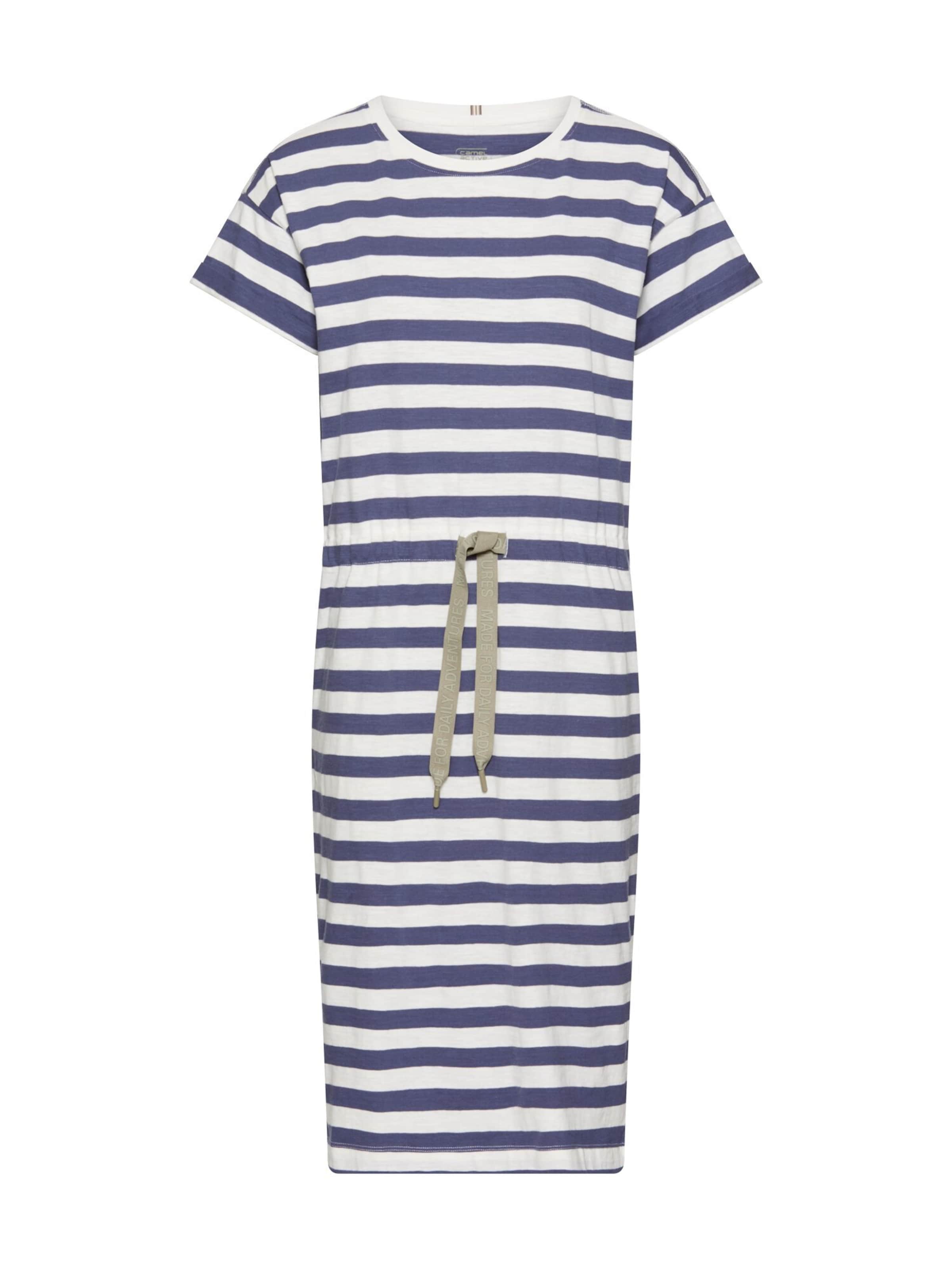 CAMEL ACTIVE Kleid mit Tunnelzug in Blau: Vorderseite
