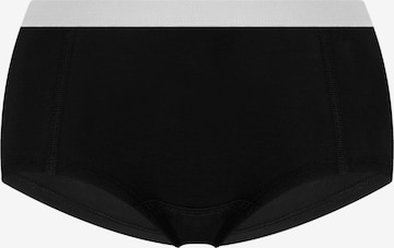 Albero Natur Boyshorts 'Bio-Baumwoll Damen Boyshorts' in Black: front