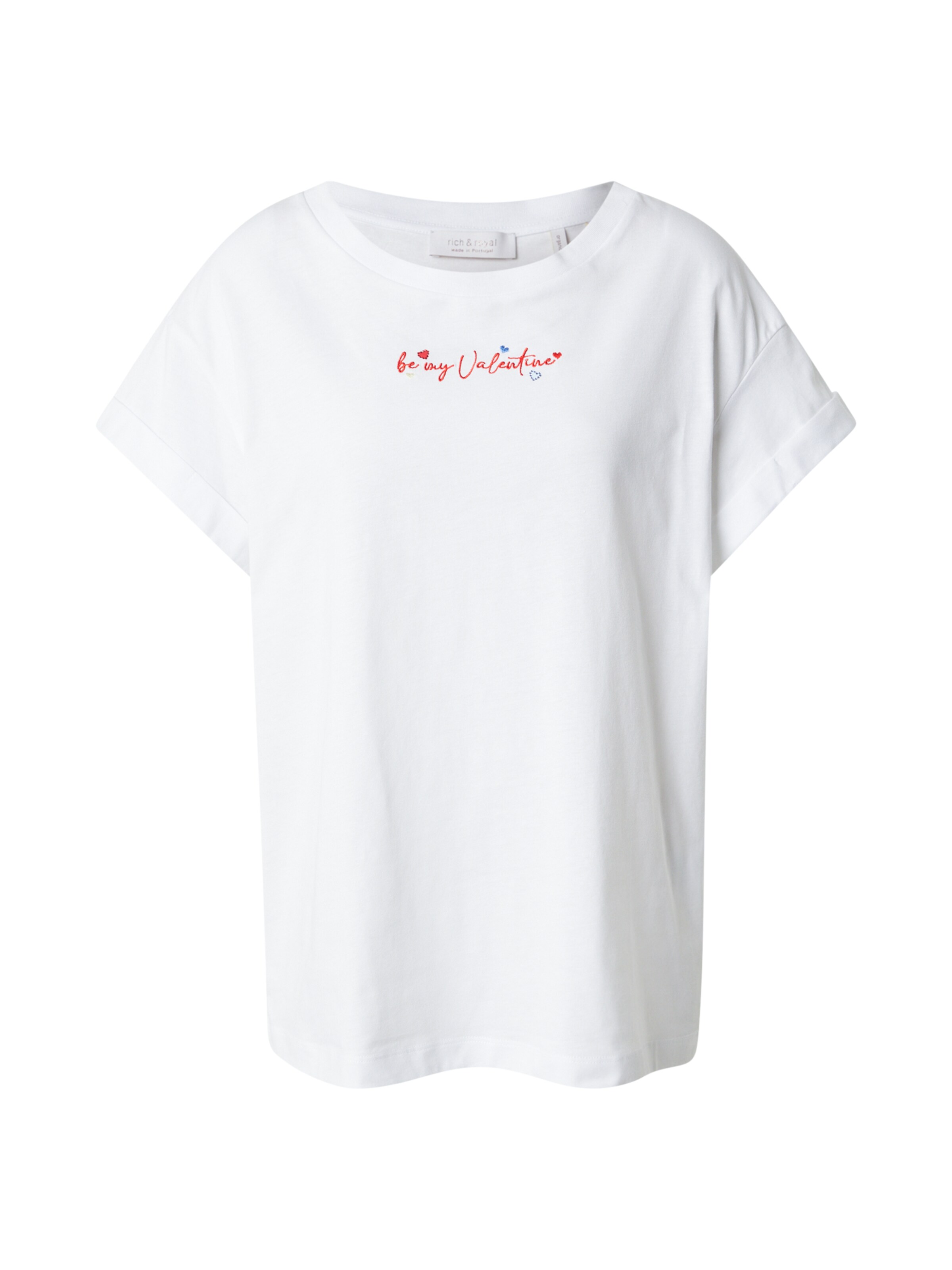 Rich & Royal Shirt in White: front