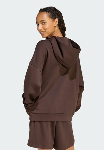 ADIDAS SPORTSWEAR Sportsweatshirt 'Studio' in Braun