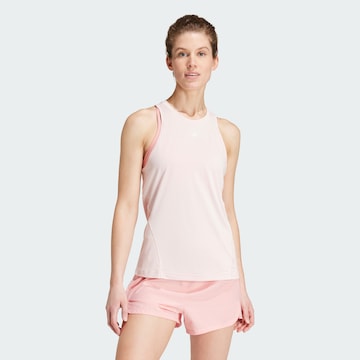 ADIDAS PERFORMANCE Sports top 'Designed For Training' in Pink: front