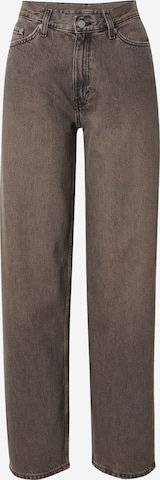 WEEKDAY Wide leg Jeans 'Rail' in Grey: front