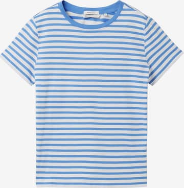 T-shirt TOM TAILOR DENIM en bleu : devant