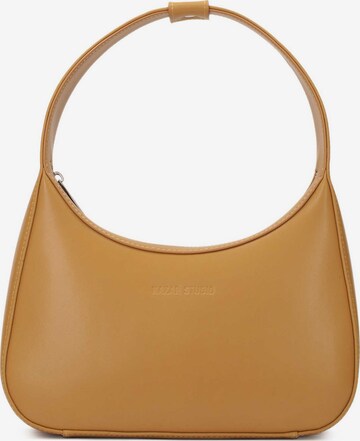 Kazar Studio Shoulder Bag in Brown: front