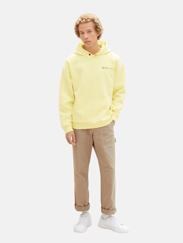 Sweat-shirt TOM TAILOR DENIM en jaune