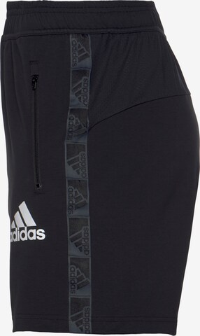 ADIDAS SPORTSWEAR Regular Workout Pants in Black