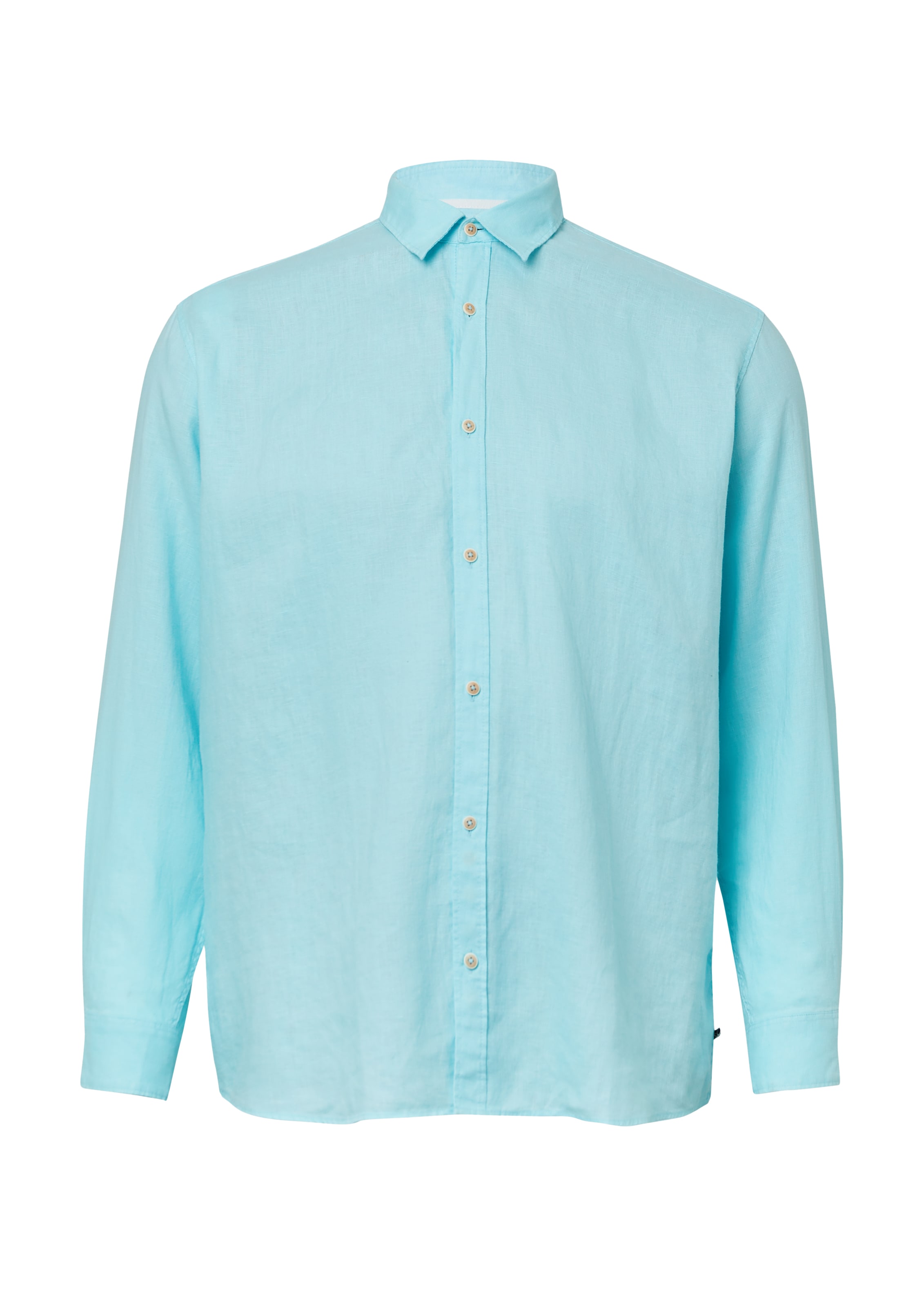 s.Oliver Men Big Sizes Hemd in Blau: Vorderseite