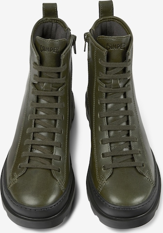 CAMPER Lace-Up Ankle Boots 'Brutus' in Green