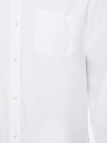 s.Oliver Men Big Sizes Regular fit Button Up Shirt in White