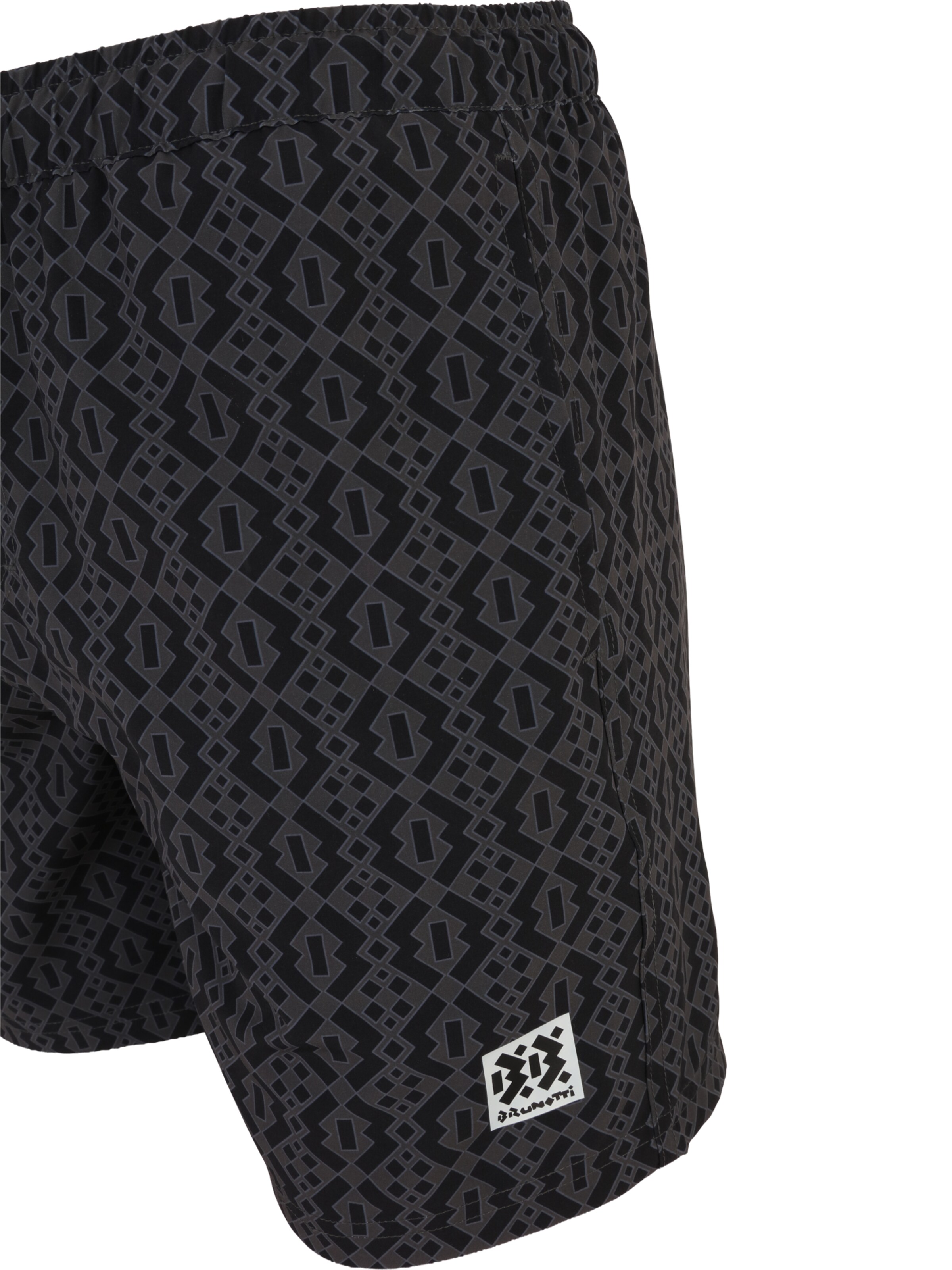 BRUNOTTI Plavecké šortky 'High-95' - Čierna