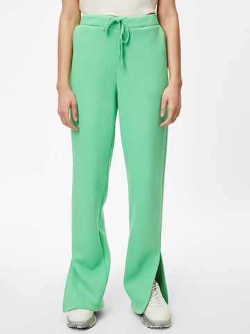 NA-KD Regular Pants 'Josefine' in Green: front