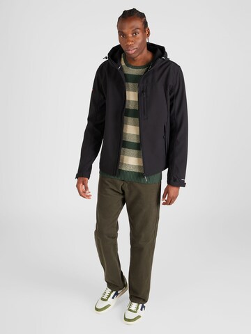Superdry Tussenjas in Zwart