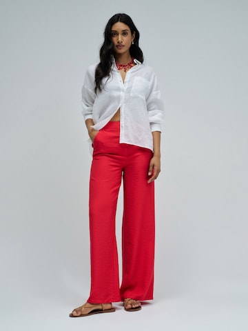 Salsa Jeans Regular Chino in Rood