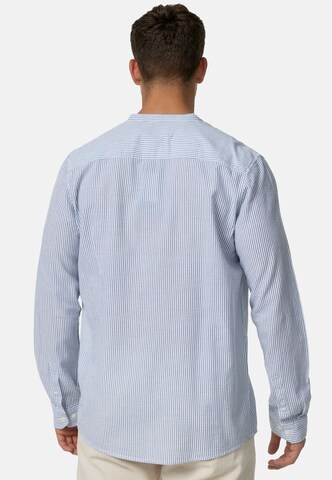 INDICODE JEANS Regular fit Button Up Shirt 'INCari' in Blue