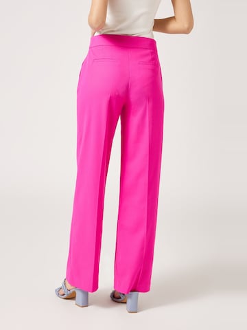 NAF NAF Boot cut Chino Pants 'Ebiddie' in Pink