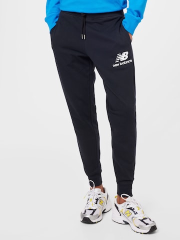 new balance Tapered Pants 'Essentials' in Black: front