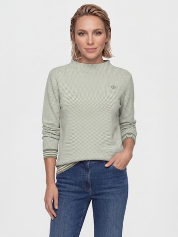 Olsen Sweatshirt 'Cora' in Grün: Vorderseite