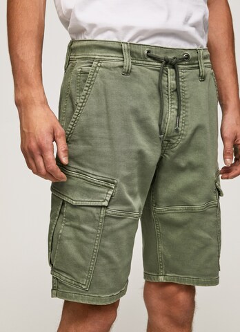 Pepe Jeans - Regular Calças cargo 'Jared' em cinzento