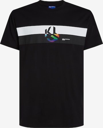KARL LAGERFELD JEANS Bluser & t-shirts i sort: forside