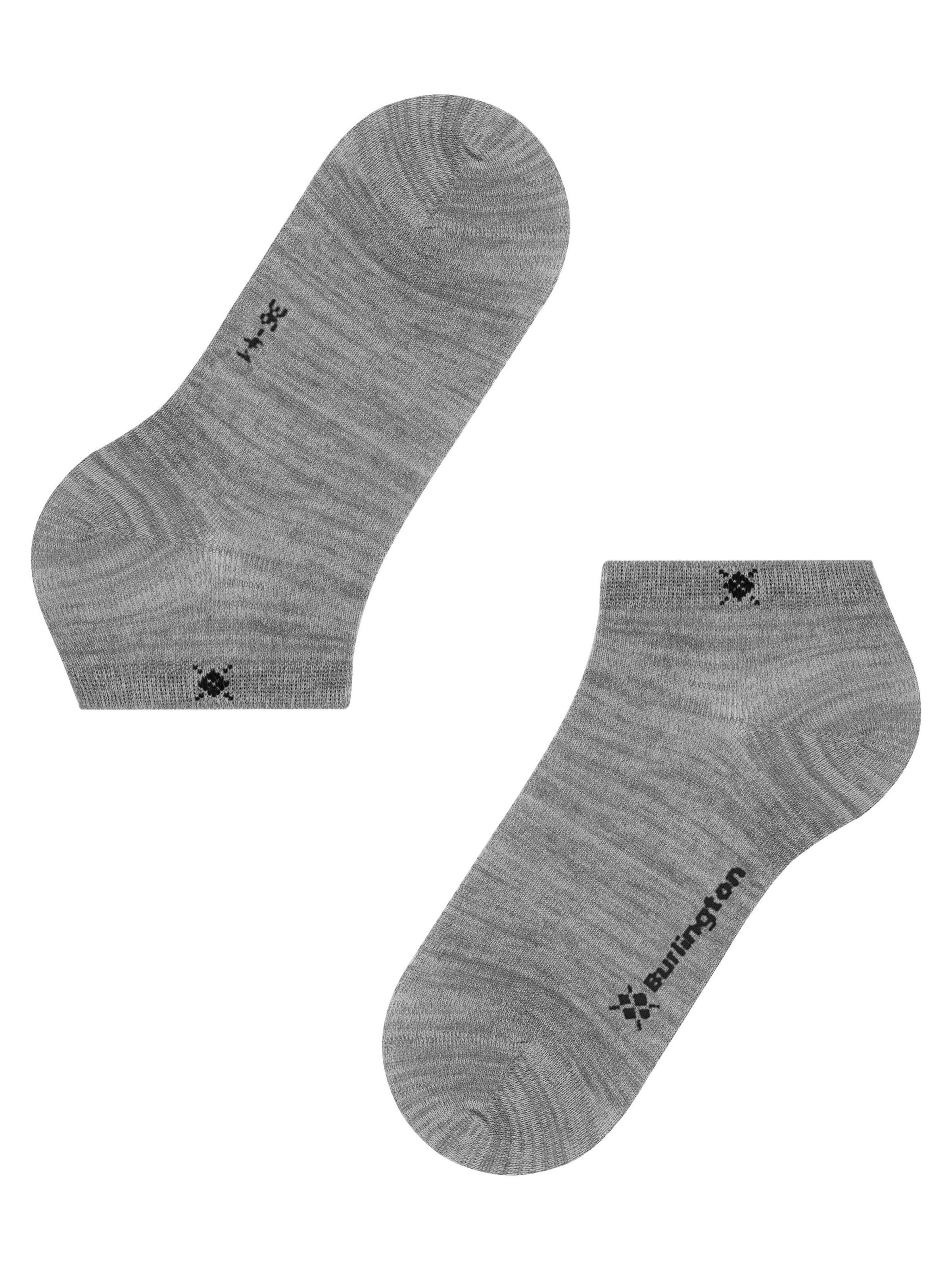 BURLINGTON Ankle Socks 'Soho Vibes' in Grey
