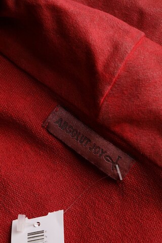 ABSOLUT JOY Sweatshirt & Zip-Up Hoodie in M in Red
