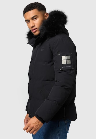 Veste d’hiver 'Halvaar' STONE HARBOUR en noir