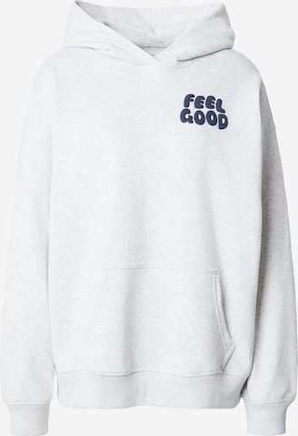 HOLLISTERSweater majica - siva boja: prednji dio