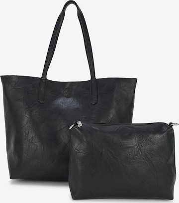 HARPA Shopper in Black: front