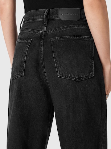 AllSaints - Perna larga Calças de ganga 'Aki' em preto