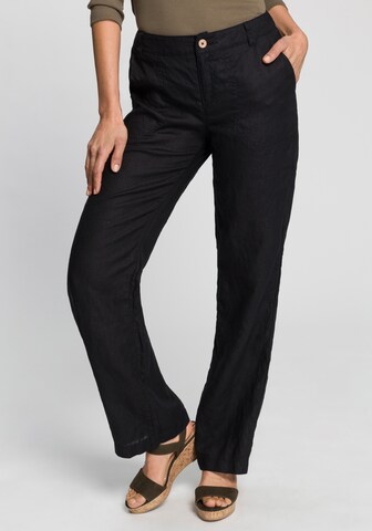 MAC Loosefit Hose 'Nora' in Schwarz: Vorderseite