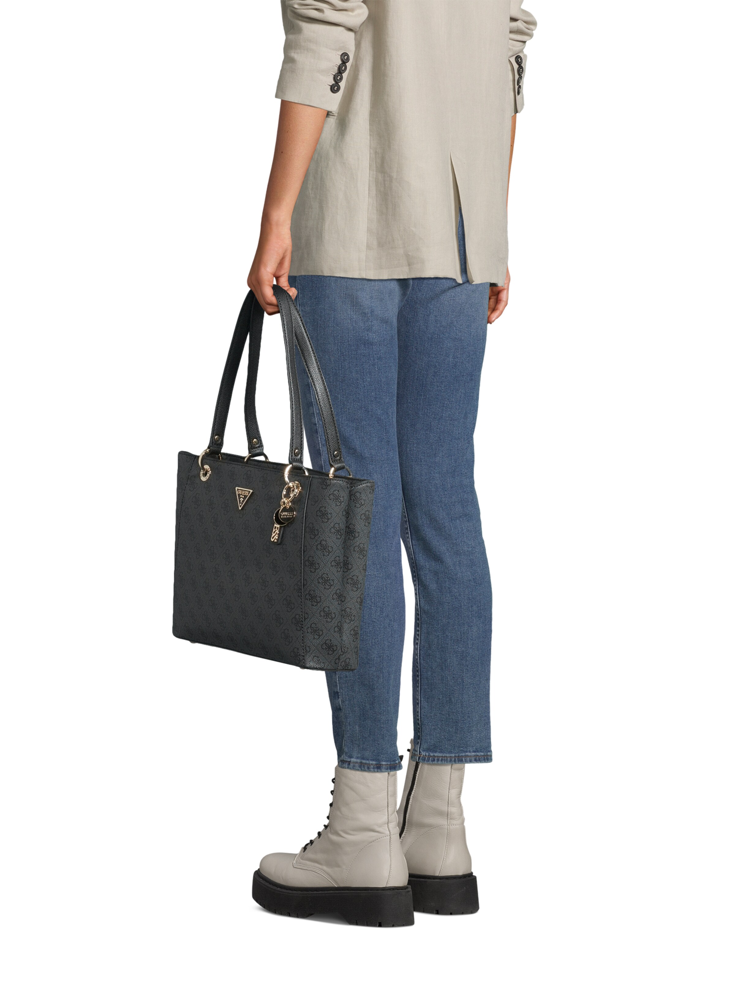 GUESS Shopper 'NOELLE II TOTE' in Grey