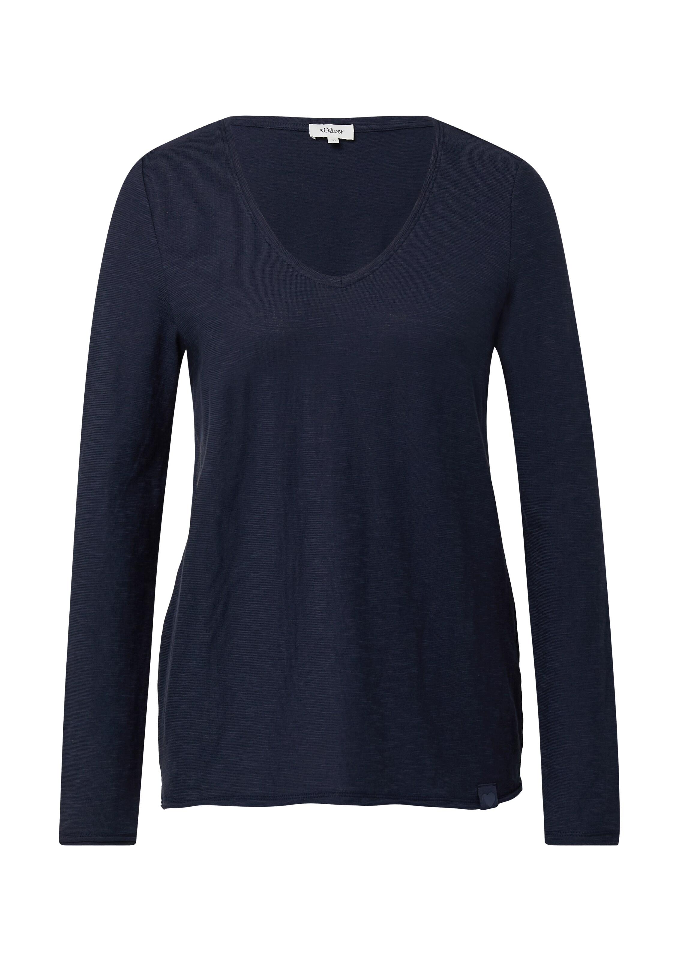s.Oliver Shirt in Blauw: voorkant