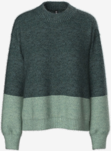 Pull-over 'PCIvy' PIECES en vert : devant