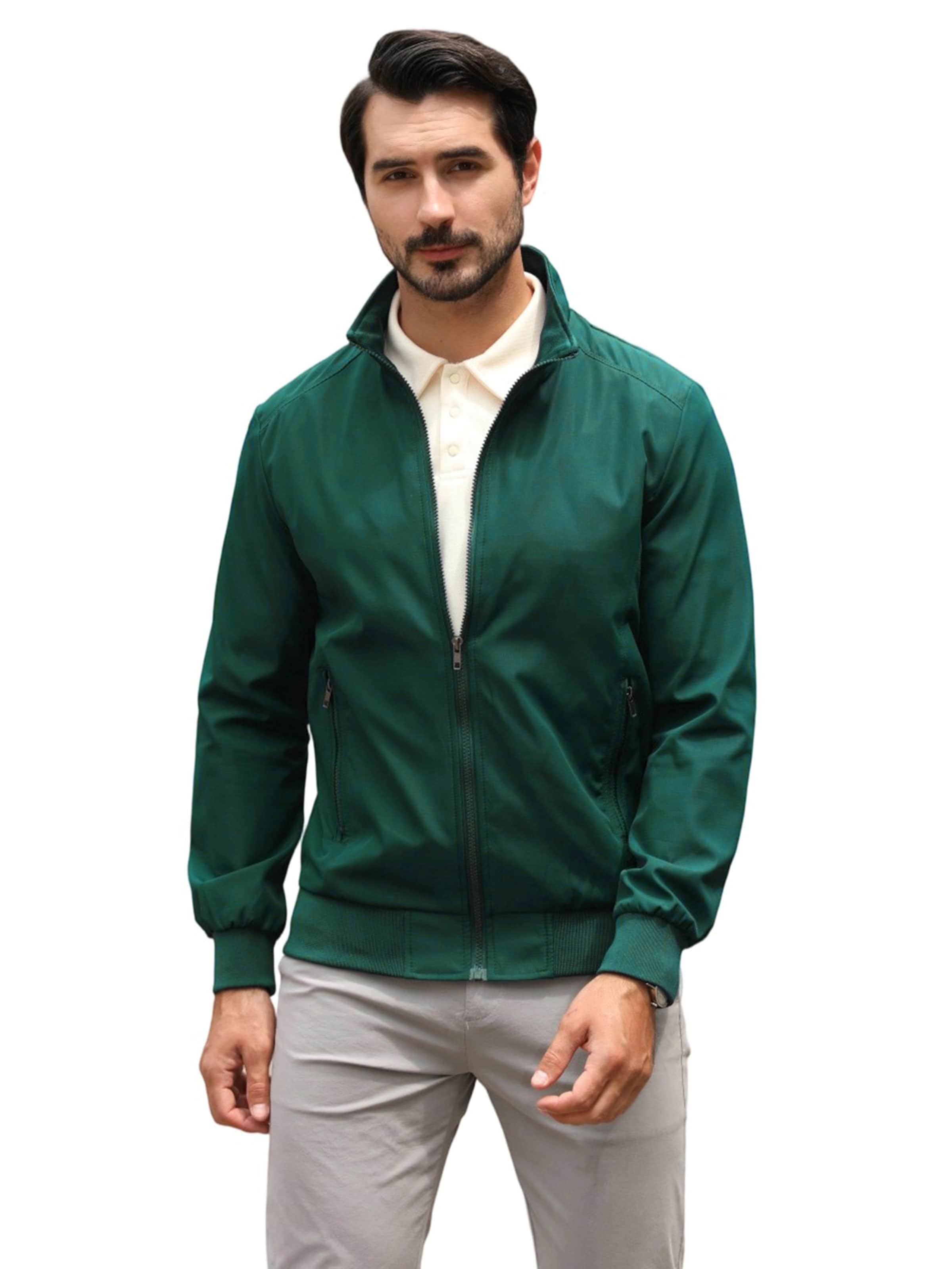 Youthup Übergangsjacke in Grün: Vorderseite