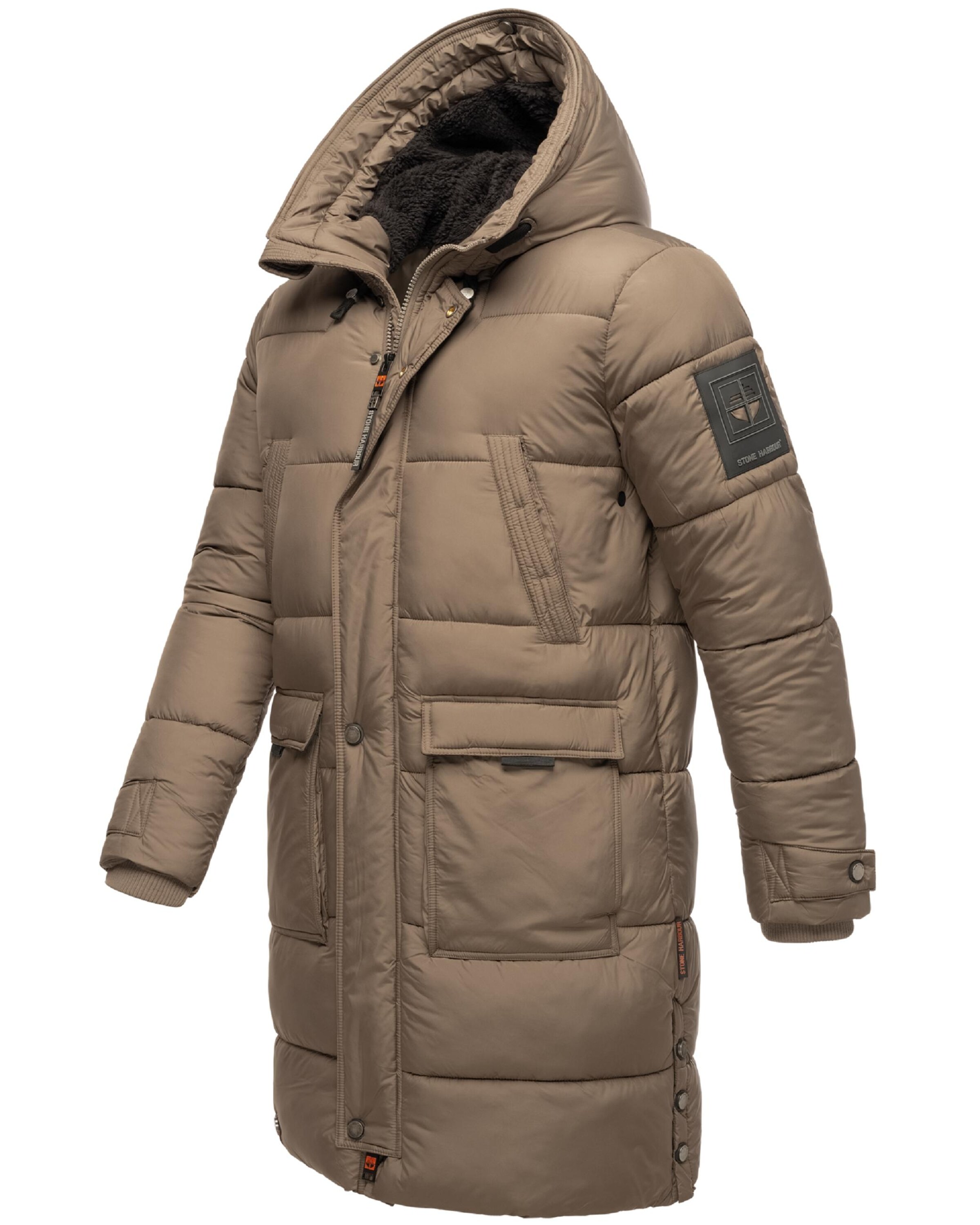 brūns STONE HARBOUR Ziemas parka 'Beviis'