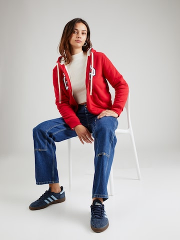 GAP Sweat jacket in Red