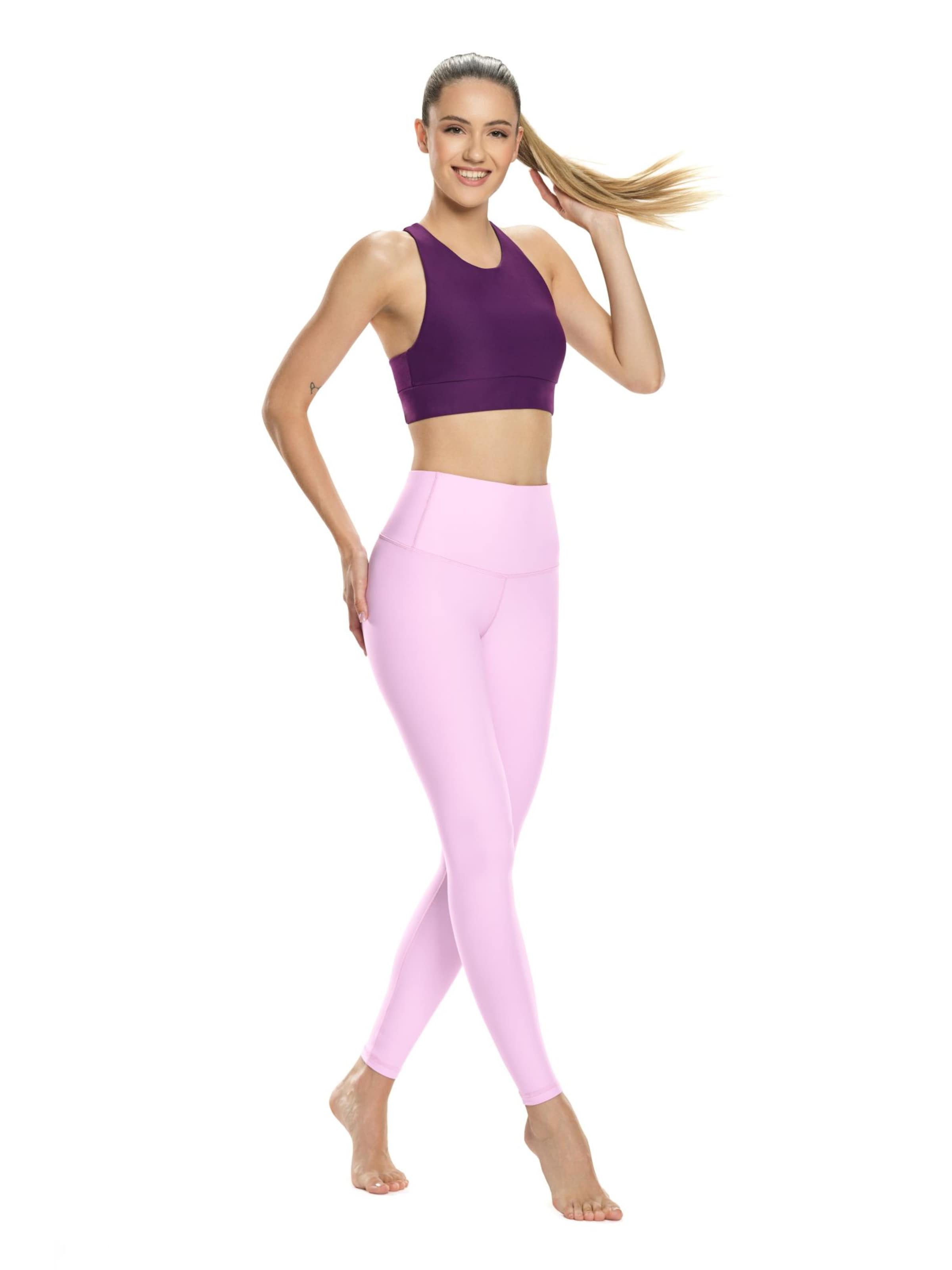 WinshapeSkinny Sportske hlače 'HWL117C' - roza boja