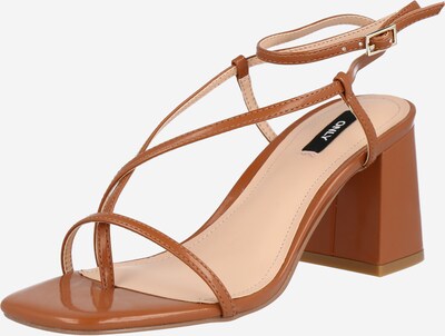 Flip-flops 'AMANDA' ONLY pe maro caramel, Vizualizare produs