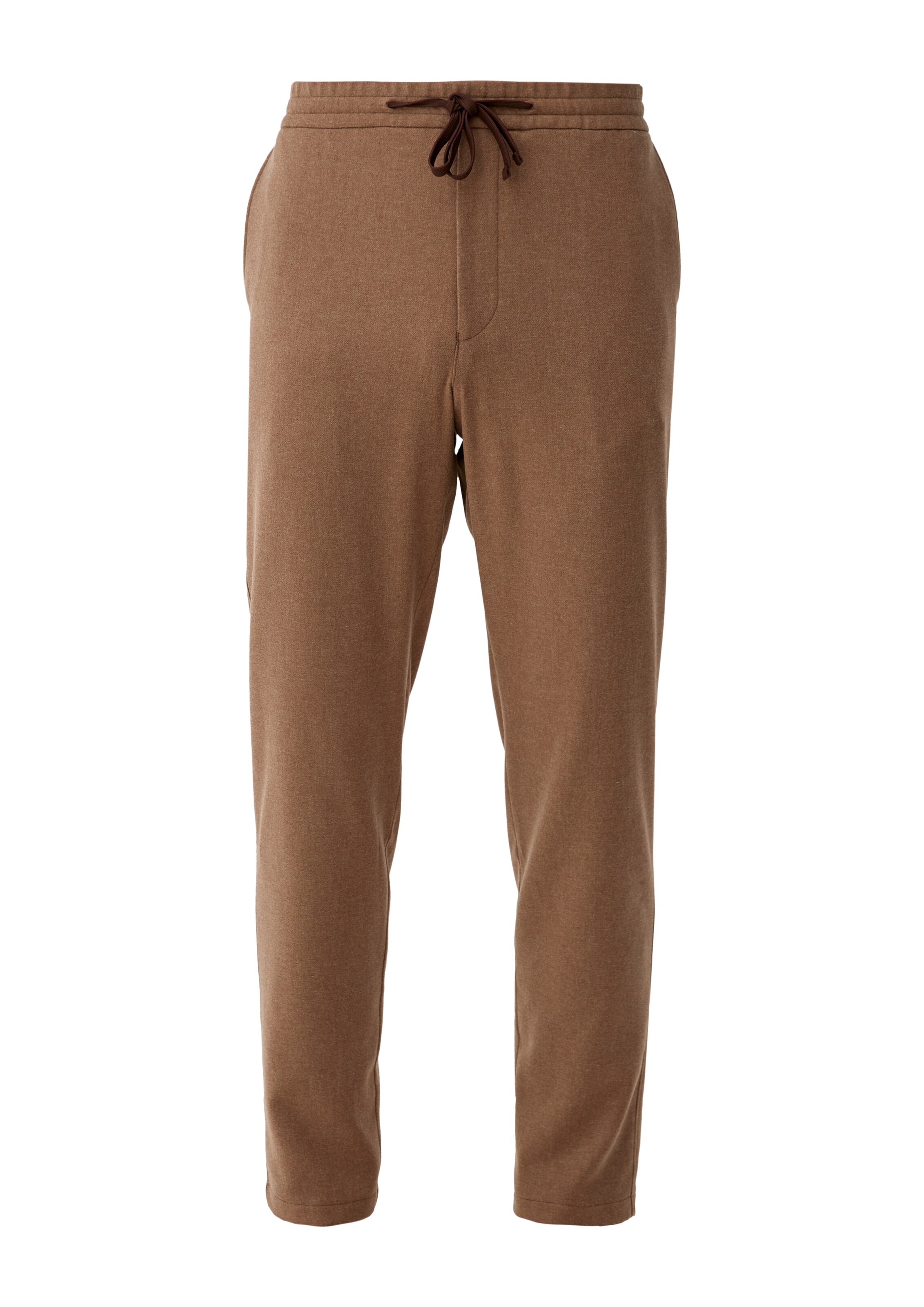 s.Oliver BLACK LABEL Slimfit Hose in Braun: Vorderseite