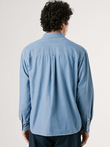 Pepe Jeans Regular fit Overhemd 'Colman' in Blauw