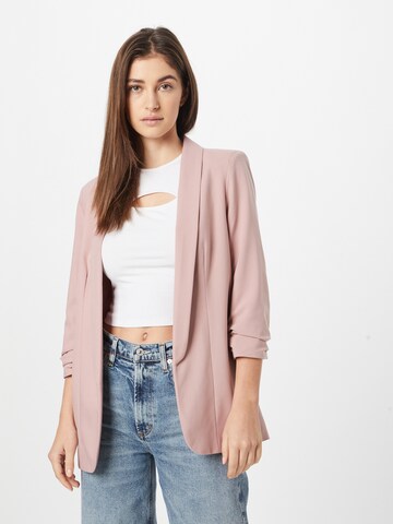 Blazer 'PCBosella' PIECES en rose : devant