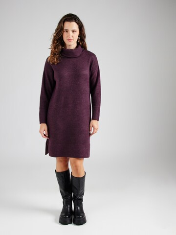 Robes en maille 'VMCFILUCA' Vero Moda Curve en violet : devant