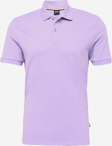 T-Shirt 'Pallas' BOSS en violet : devant