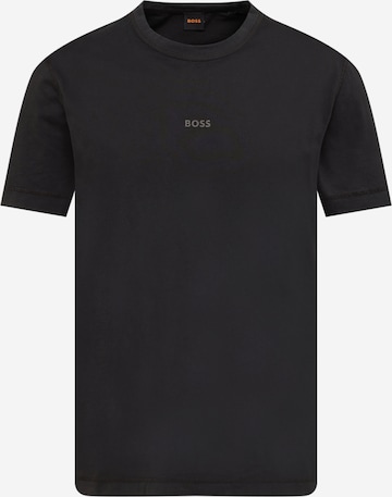BOSS Orange Shirt 'Tokks' in Black: front